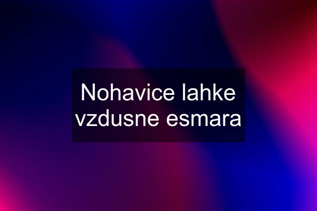 Nohavice lahke vzdusne esmara