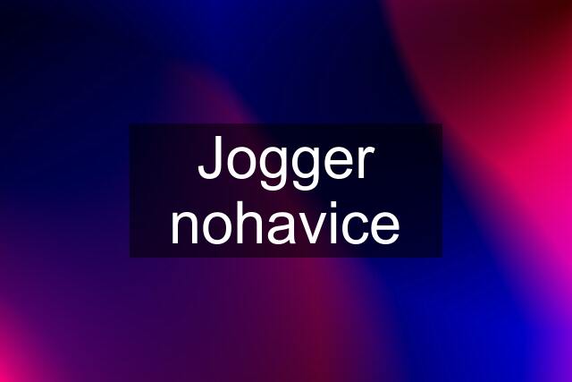 Jogger nohavice