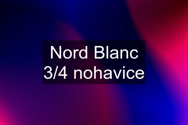 Nord Blanc 3/4 nohavice