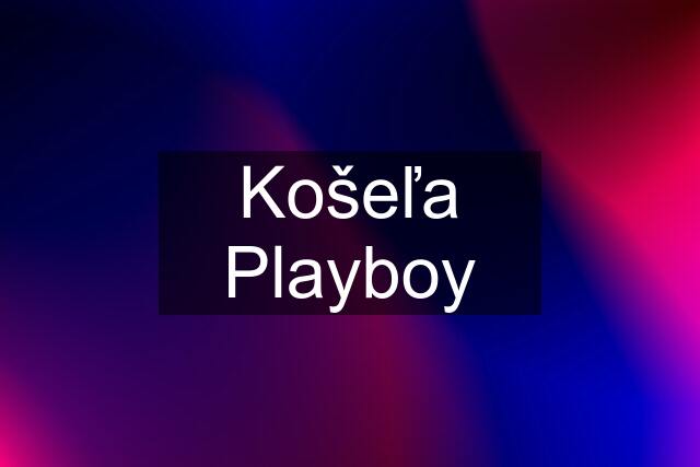 Košeľa Playboy