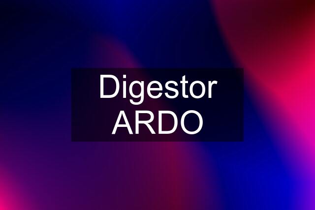 Digestor ARDO