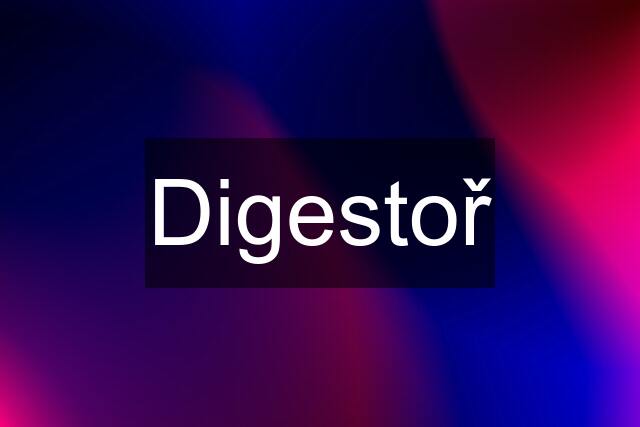 Digestoř