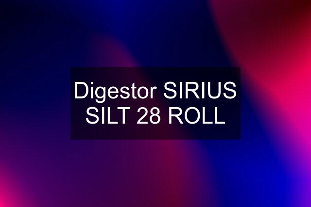 Digestor SIRIUS SILT 28 ROLL