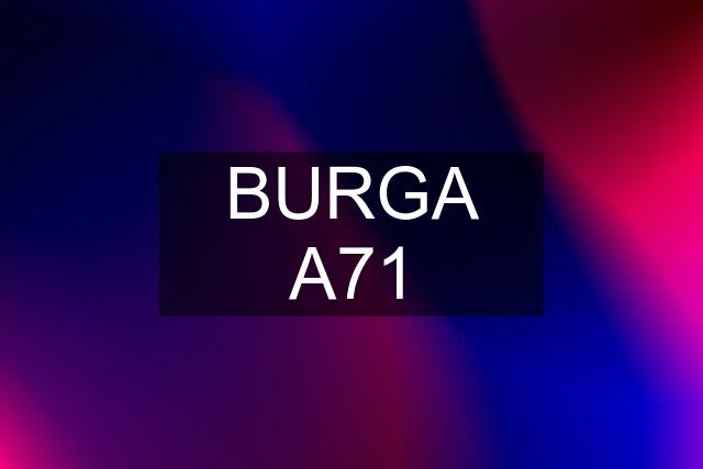 BURGA A71