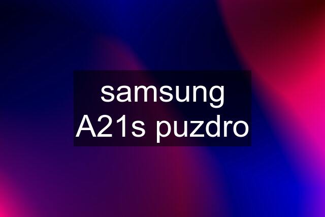 samsung A21s puzdro