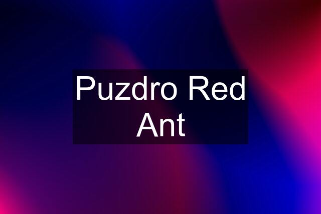 Puzdro Red Ant