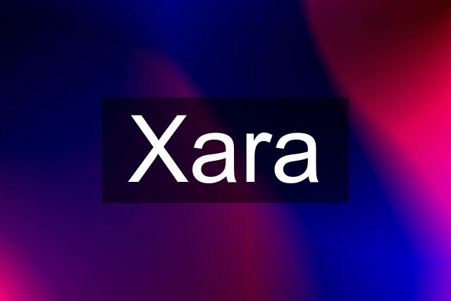 Xara