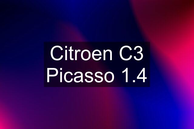 Citroen C3 Picasso 1.4