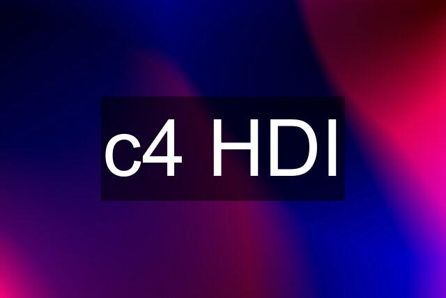 c4 HDI