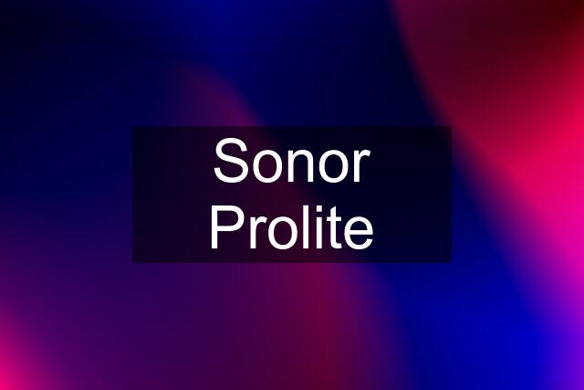 Sonor Prolite