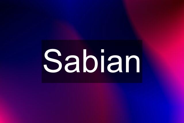 Sabian