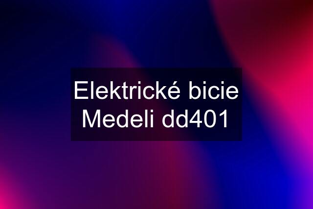 Elektrické bicie Medeli dd401