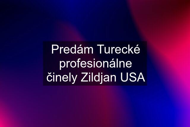 Predám Turecké profesionálne činely Zildjan USA
