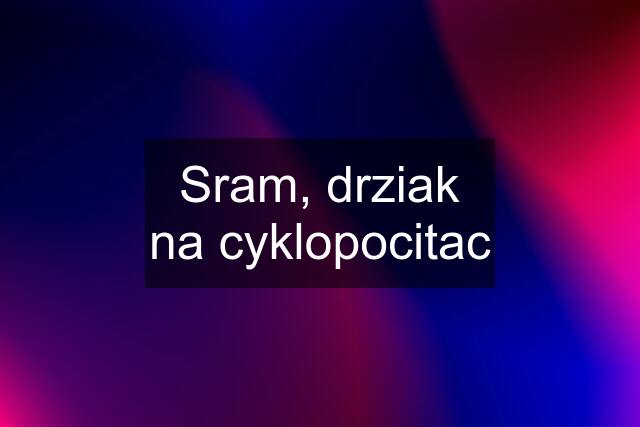 Sram, drziak na cyklopocitac