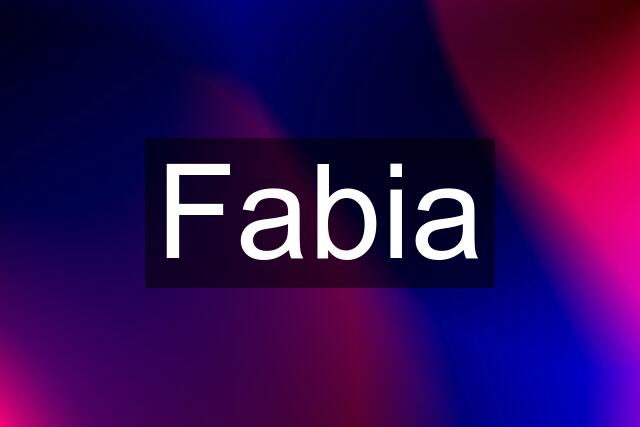 Fabia