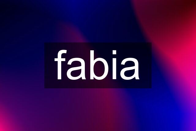 fabia