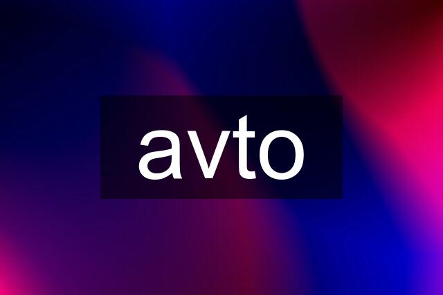 avto