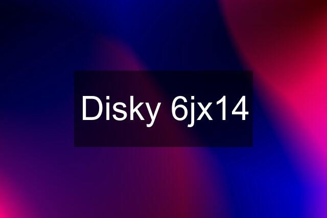 Disky 6jx14