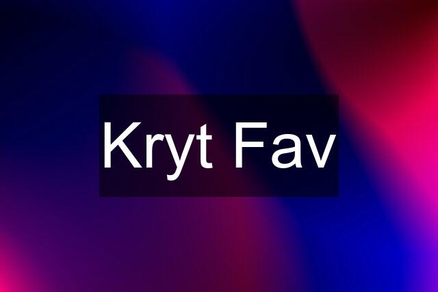 Kryt Fav