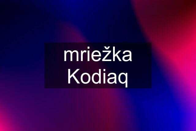 mriežka Kodiaq