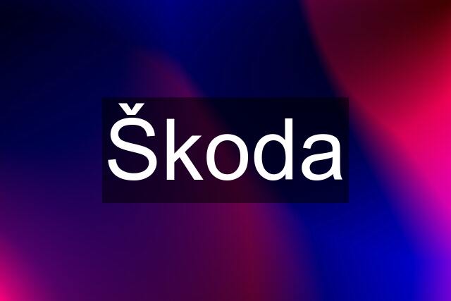 Škoda