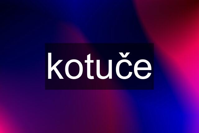 kotuče