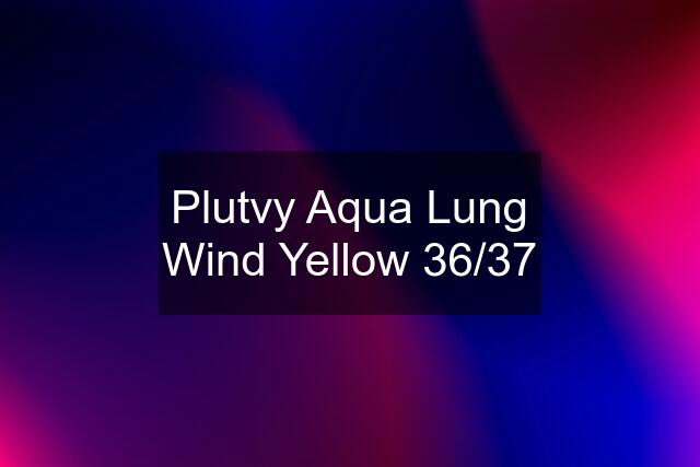 Plutvy Aqua Lung Wind Yellow 36/37