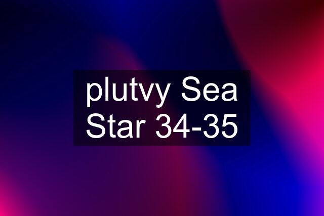 plutvy Sea Star 34-35