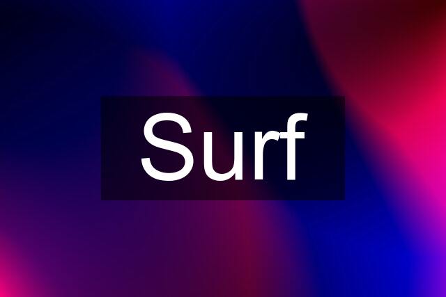 Surf