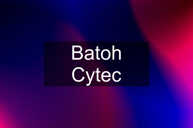 Batoh Cytec