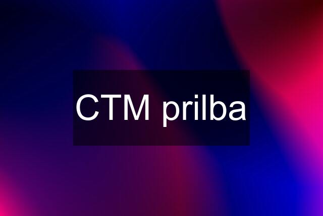 CTM prilba