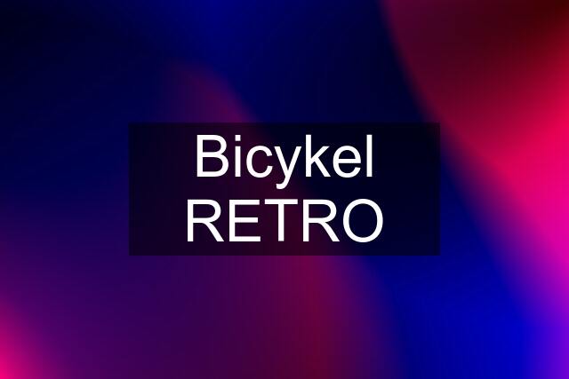 Bicykel RETRO