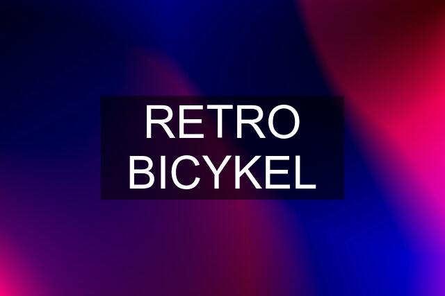 RETRO BICYKEL