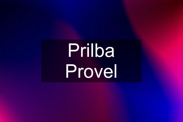 Prilba Provel