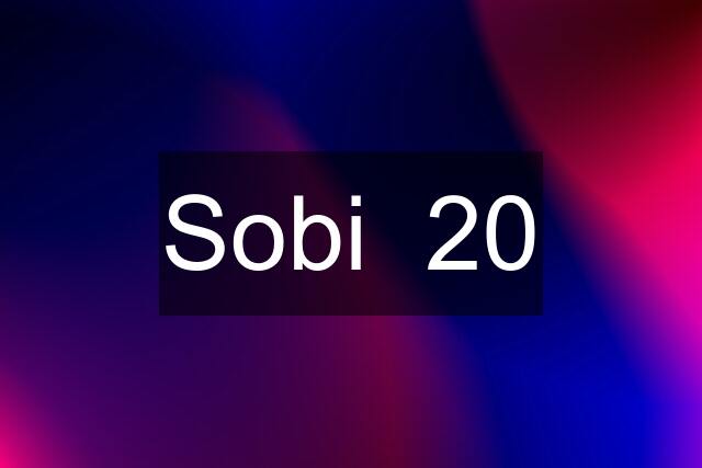 Sobi  20