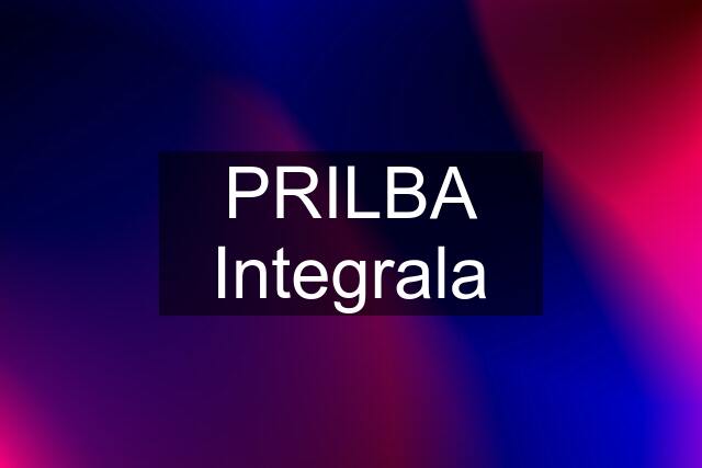 PRILBA Integrala