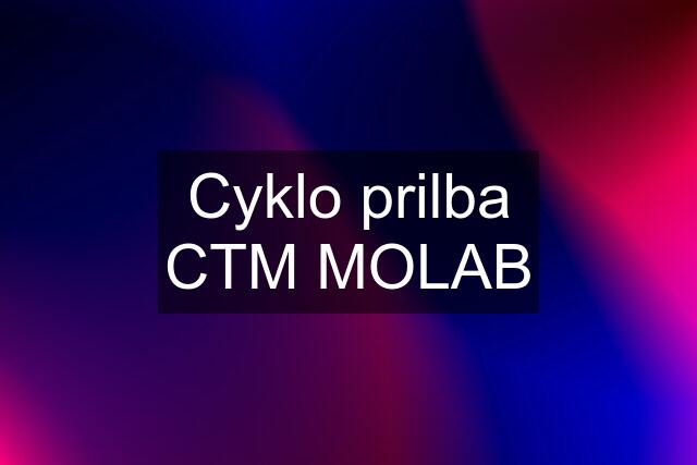 Cyklo prilba CTM MOLAB
