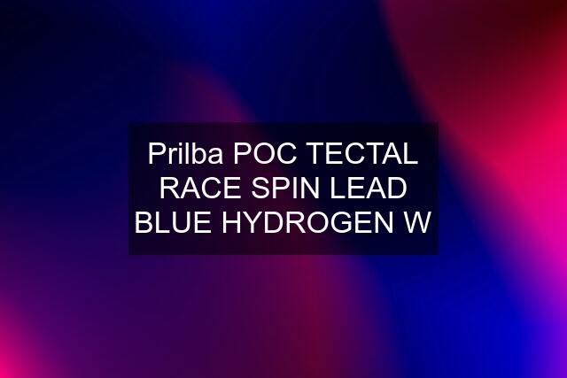 Prilba POC TECTAL RACE SPIN LEAD BLUE HYDROGEN W