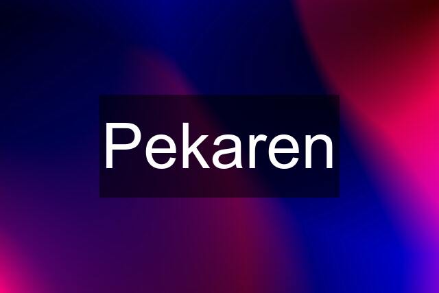 Pekaren