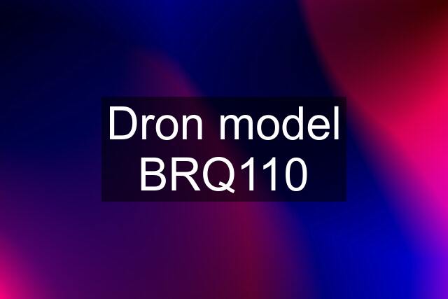 Dron model BRQ110