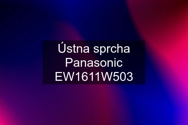 Ústna sprcha Panasonic EW1611W503