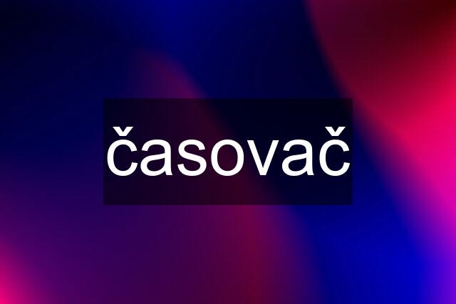 časovač