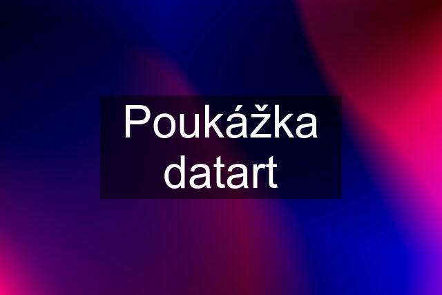 Poukážka datart