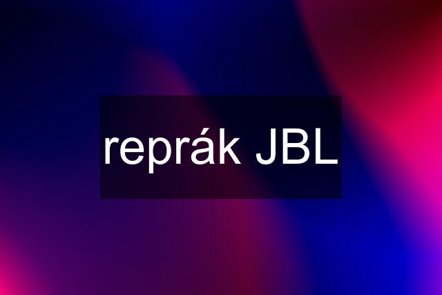 reprák JBL