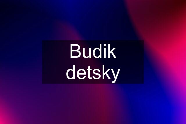 Budik detsky