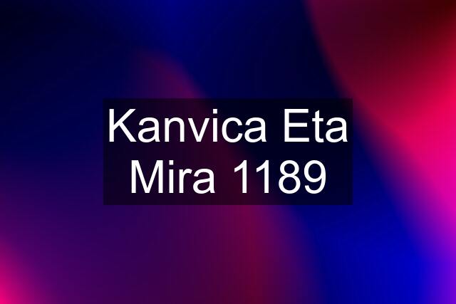 Kanvica Eta Mira 1189