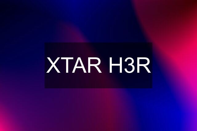 XTAR H3R