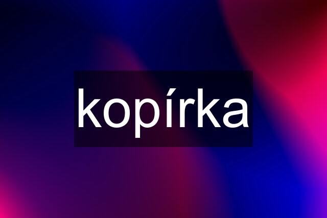 kopírka