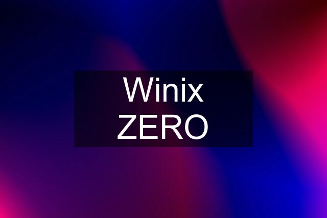 Winix ZERO