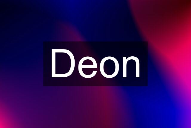 Deon